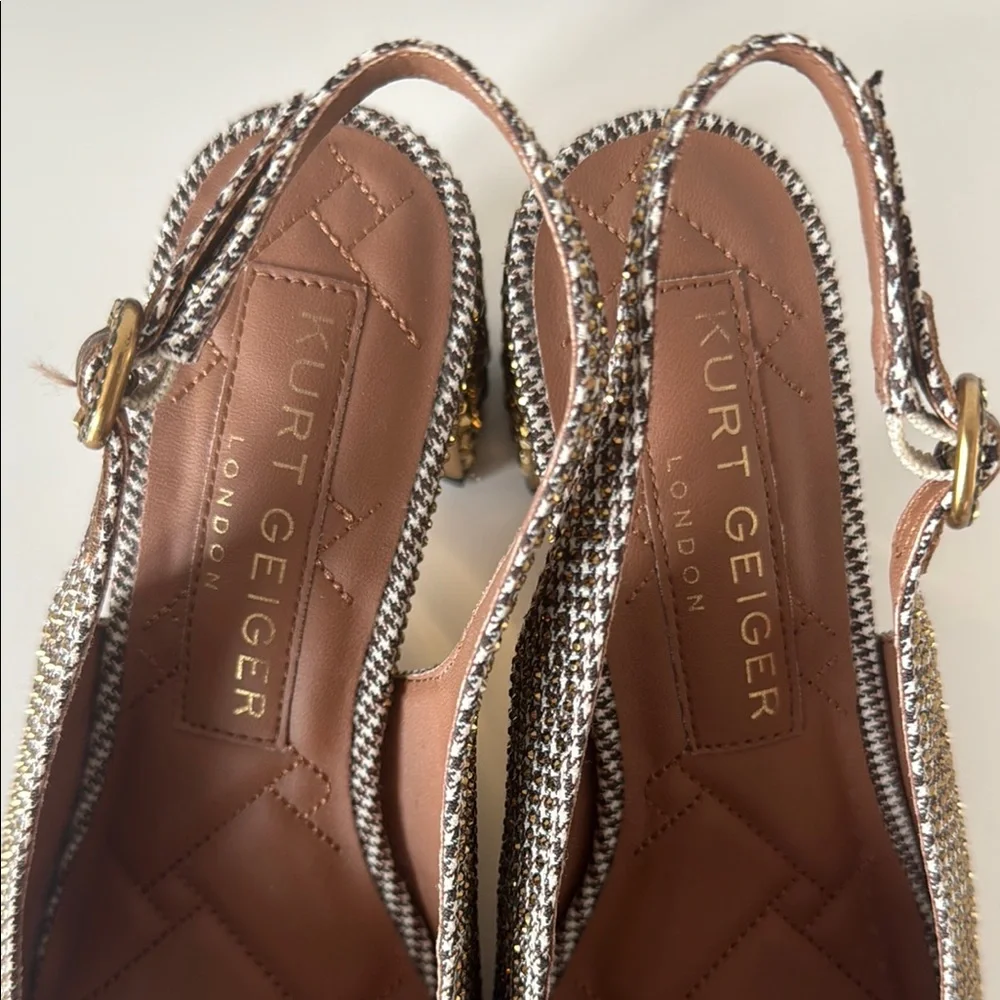 Kurt Geiger Chelsea Slingback. Great condition. Worn only once. Size 7 - Picture 5 of 7